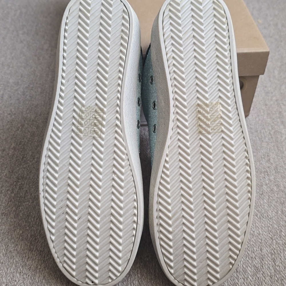 Mi.iM Skyla Light Green Lace-up Glitter Star Sneakers - Picture 3 of 14